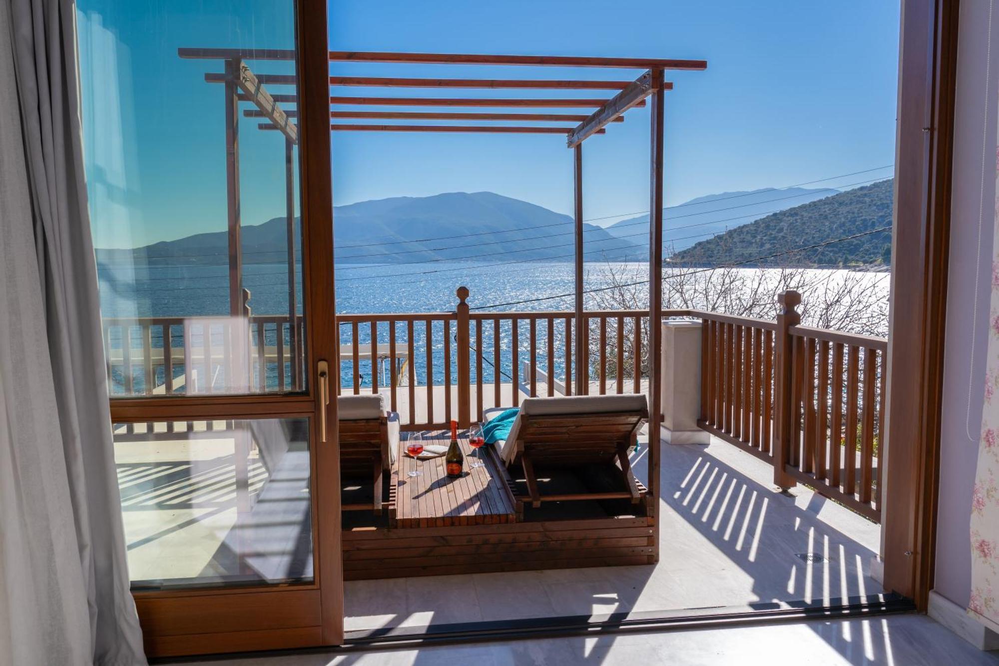 Sea Rock Apartment Agia Efimia Dış mekan fotoğraf